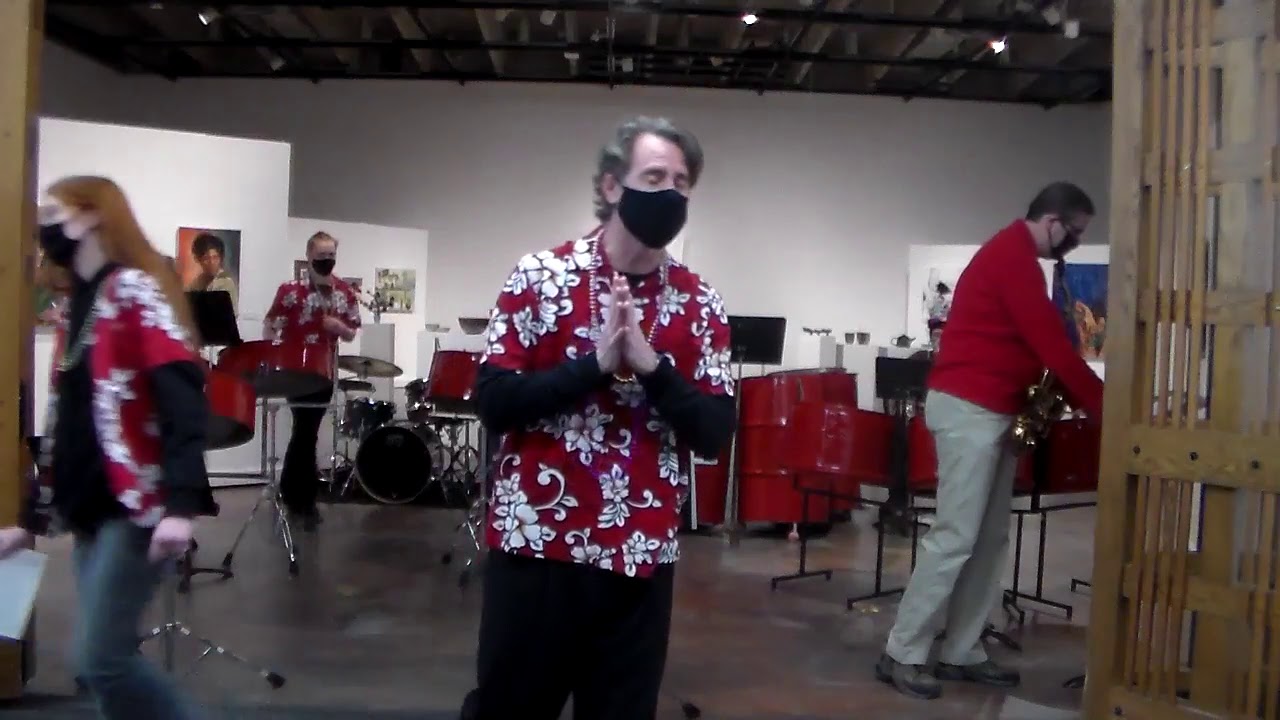 USD Caribbean Coyotes Steel Band and the USD Faculty Jazz Quartet celebrate Fat Tuesday!