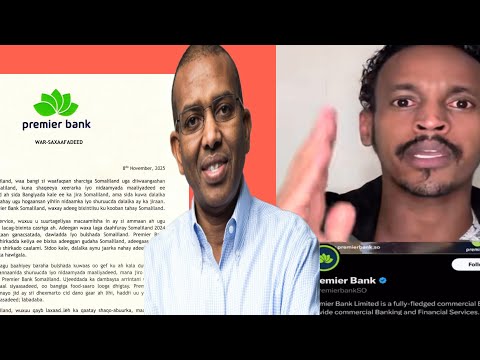 WAA AYO NINKA GANACSADAHA EE LA DAGAALAMAAYA BANKIGA PRIMER PANK 