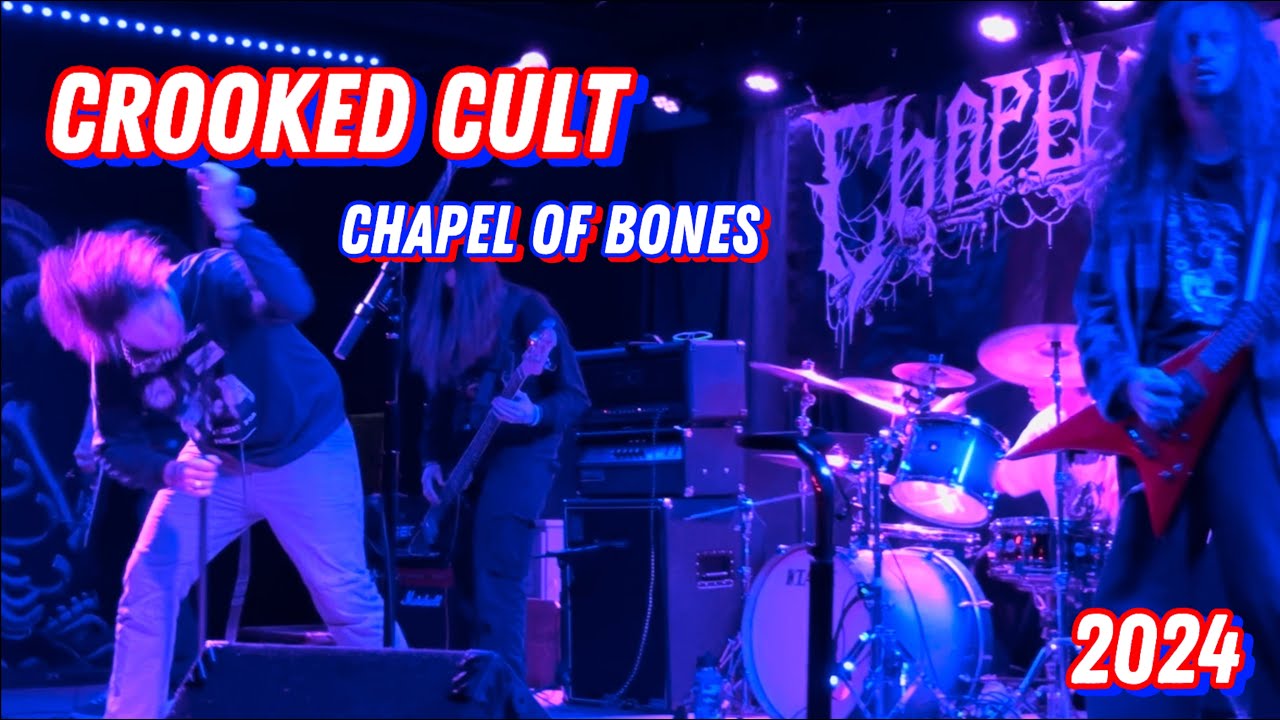 Crooked Cult Show Vlog // Nov. 3rd 2024 Chapel of Bones