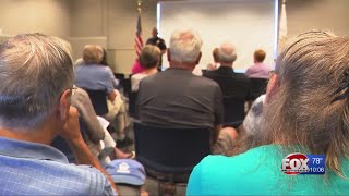 Jamestown Police chief holds community forum after spree of break-ins