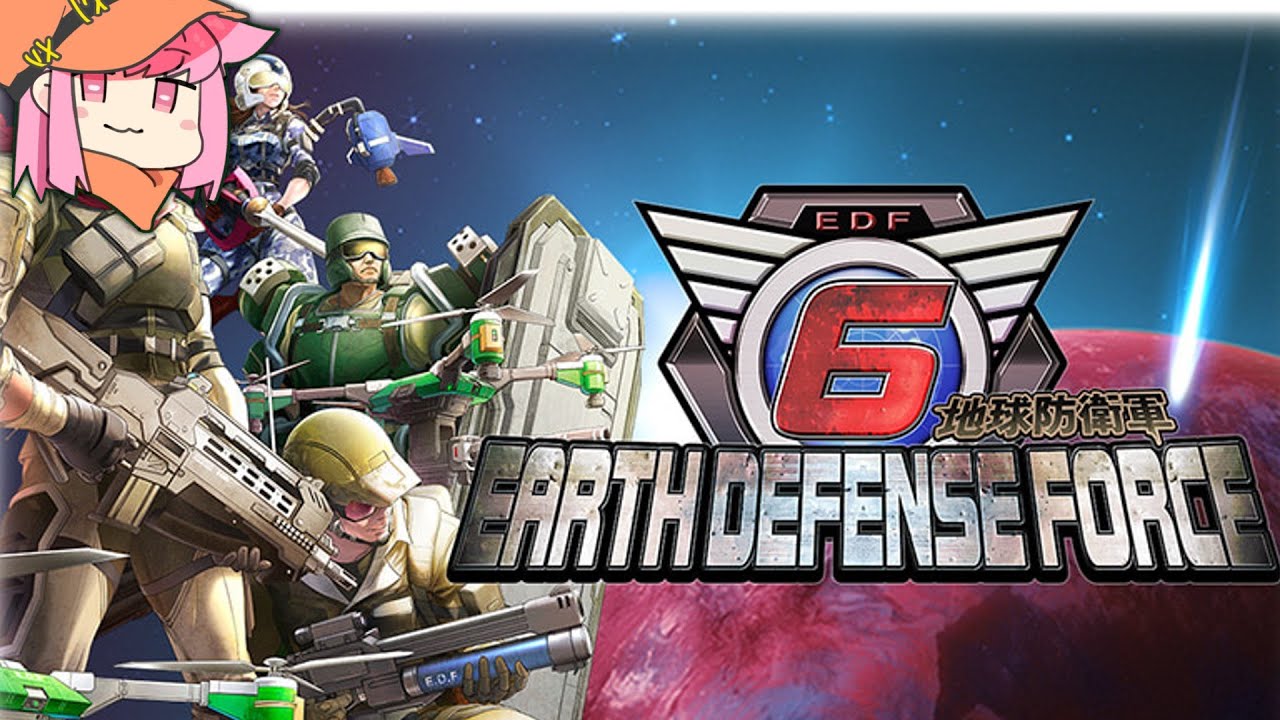 Edf6 Icon 【EDF6】DLCの1番!インフェルノ難易度で攻略していきます。 - YouTube
