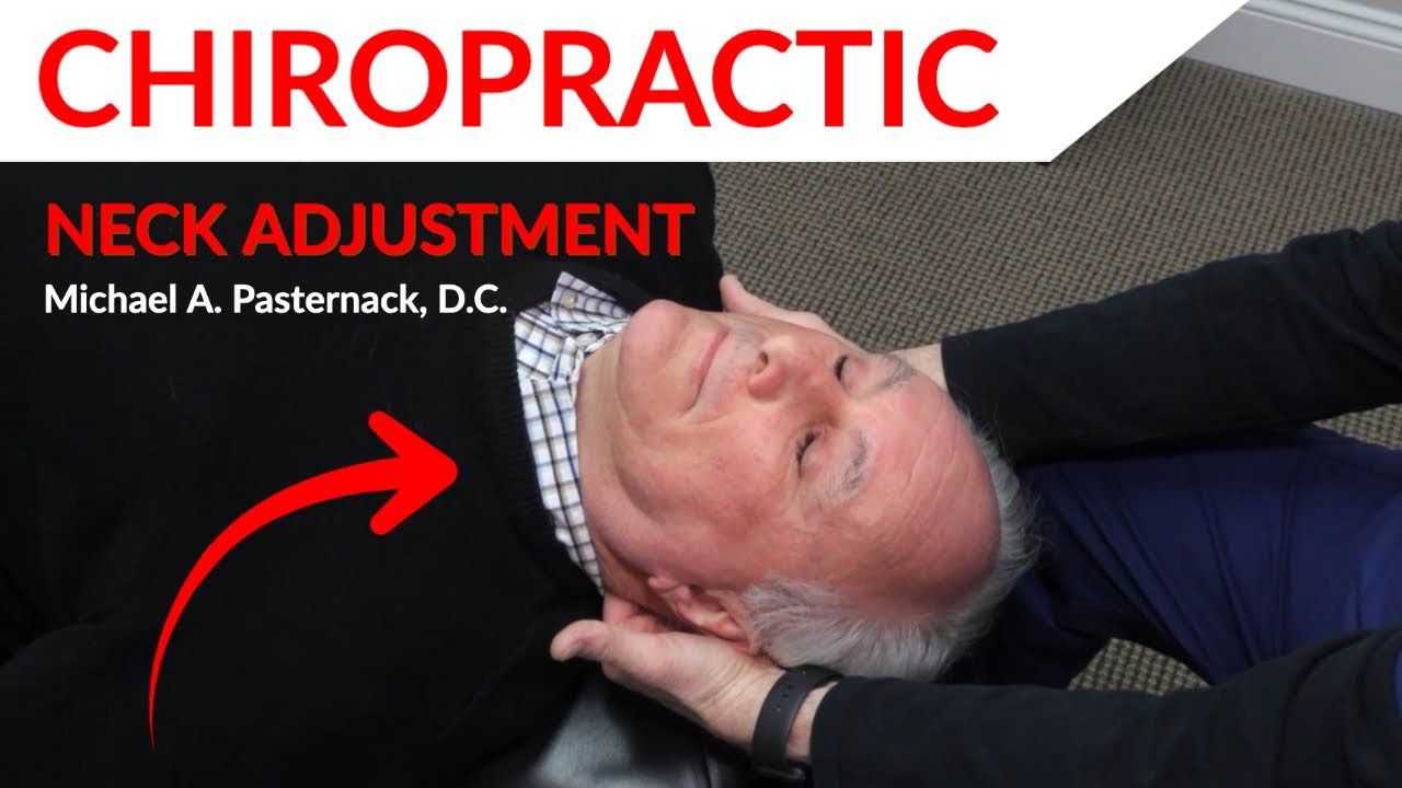 Chiropractic NECK ADJUSTMENT [Demonstration Video] - Chiropractor ...