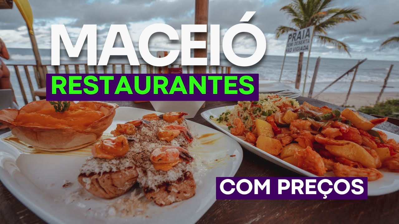 😋13 melhores restaurantes em Maceió COM PREÇO | Série: Maceió ep1