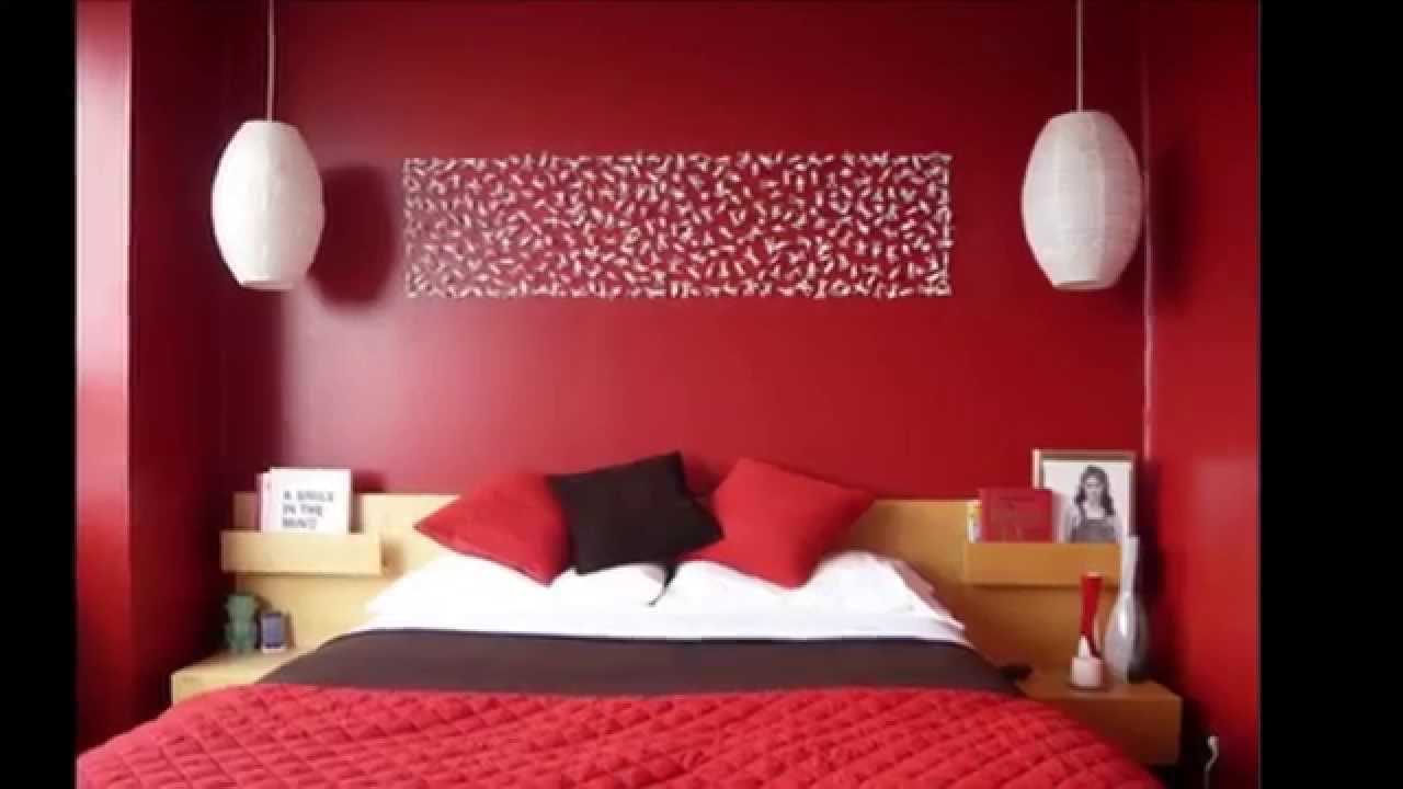Décoration chambre en rouge youtube