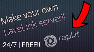 How to create a Private Lavalink Server???? For free... | Replit | 24/7 | Android/PC