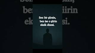 Sen Bir Şiirsin, Ben Ise O Şiirin Eksik Dizesi. Resimi