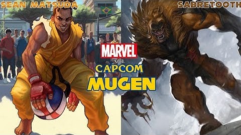 Marvel VS Capcom MUGEN Playthrough - Sean Matsuda / Sabretooth