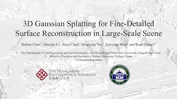 IROS 2025: 3D Gaussian Splatting for Fine-Detailed Surface Reconstruction in Large-Scale Scene