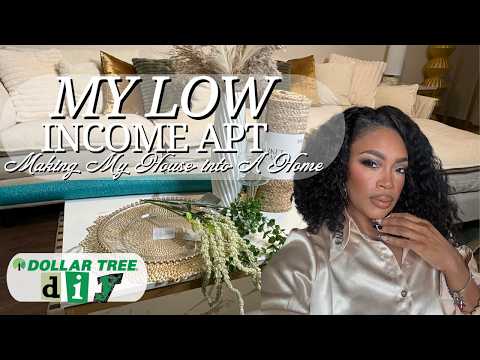 Living In The Projects + Dollar Tree DIY Centerpiece + New  Dining Table with Tribesigns