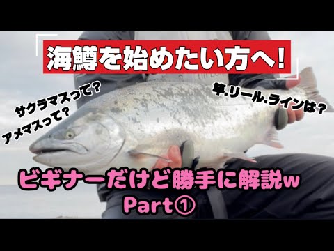 海サクラ初心者・始めたい方必見!!  海鱒スタートアップガイドPart①【北海道 サクラマス】