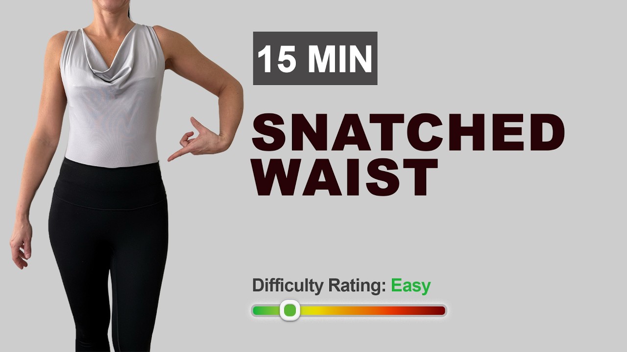 15 min SNATCHED WAIST | Sculpt a Slim Waist & Flat Stomach (It Works!)