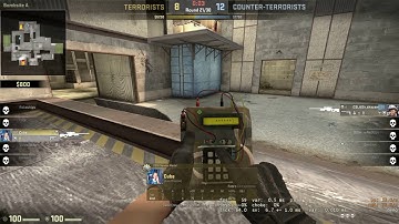1v4 Awp And Tec9 clutch (close)