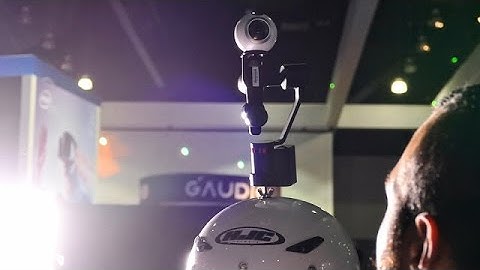 Guru 360 accessory: wearable stabilized gimbal for 360 cameras (VRLA)