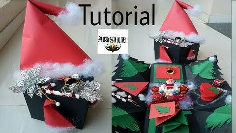 Tutorial Christmas special Explosion Box.