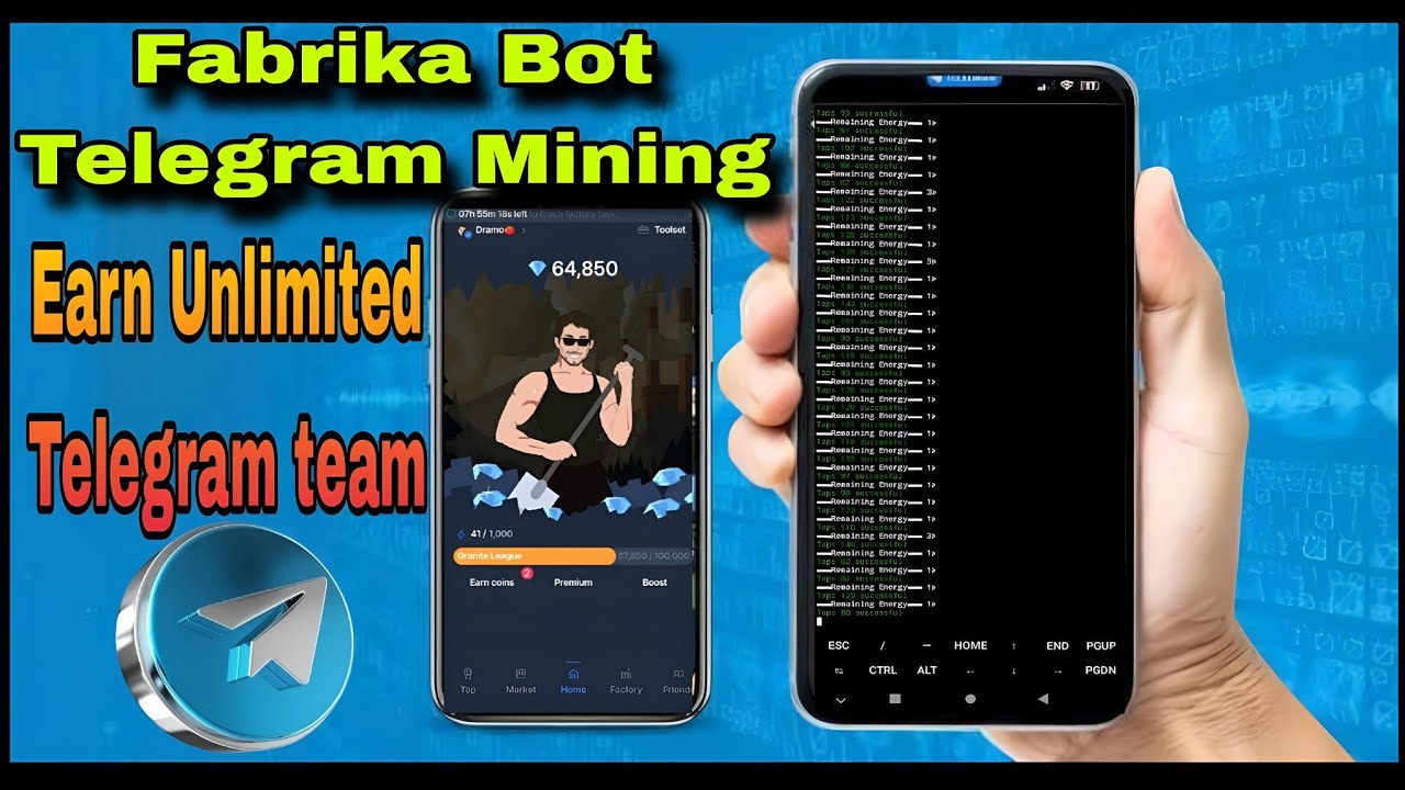 Fabrika bot  Mining Verifyed |Earn Unlimited With termux