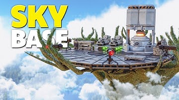 I Built In The Most Hidden Sky Base Location In ARK