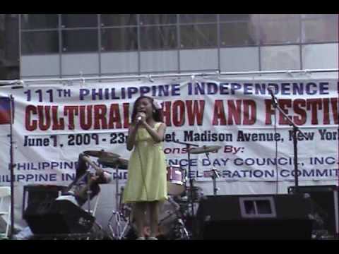 Nina Mojares singing "And I Am Telling You" Jennif...