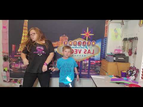 Mommy and Son git up challenge