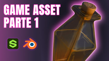 Pote de Poção 3D (Game Asset) | Blender