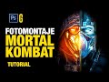 Photoshop Tutorial | Fotomontaje de Mortal Kombat | How to Create a Mortal Kombat Photo Manipulation