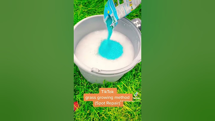 Poor Mans Hydroseed - Grass Spot Repair made simple. How to plant Scott's grass seed.