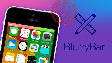 BlurryBar : Awseome Blurry Effect To The Status bar Color - iOS 7+