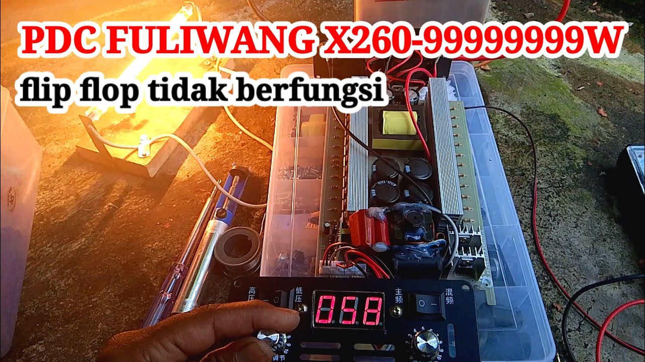 MASALAH SEPELE!!!PDC FULIWANG FLIP FLOP TIDAK BERFUNGSI