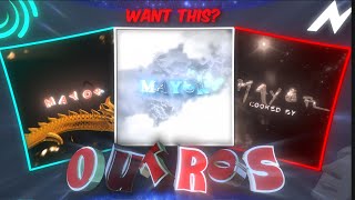 Famous ENHANCE YOUR EDITS WITH THIS AE INSPIRED OUTRO'S (+ PRESET) Wealth