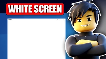 How To Fix Roblox Not Launcing (White Screen)