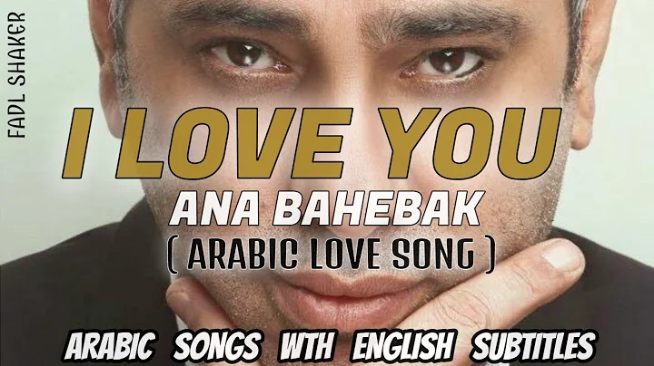 Fadl Shaker - Ana Bahebak / Learn Arabic