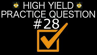 FREE USMLE/COMLEX Question Bank | Question #28 @DirtyMedicine