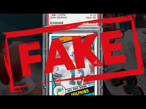 Video: Dab tsi yog Dan Marino rookie card tsim nyog?