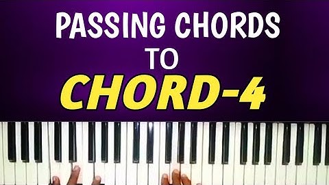 Use This Passing Chord  When Heading To CHORD 4         #passingchords