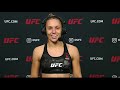 UFC 255: Antonina Shevchenko Interview after TKO Win