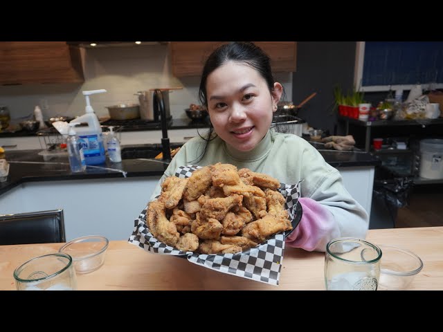 I Cook My WIFE Her Favorite FRIED CHICKEN RECIPE class=