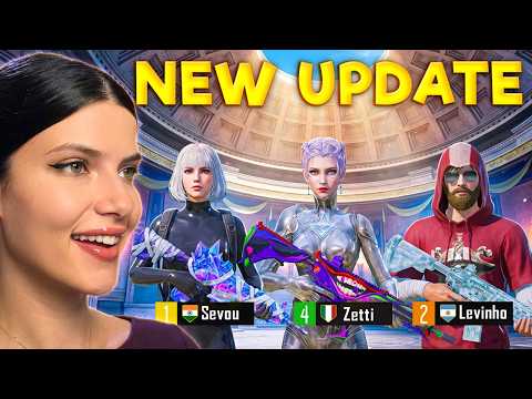 🔴NEW UPDATE 4.4 with @Levinho @Sevou  | PUBG MOBILE 🔴