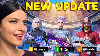 🔴NEW UPDATE 4.4 with @Levinho @Sevou  | PUBG MOBILE 🔴