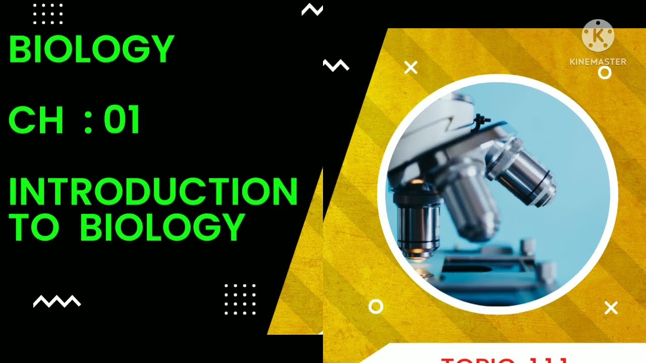 Class 9 Biology.  | Ch 1| lec 1 INTRO. TO BIOLOGY | PTBB