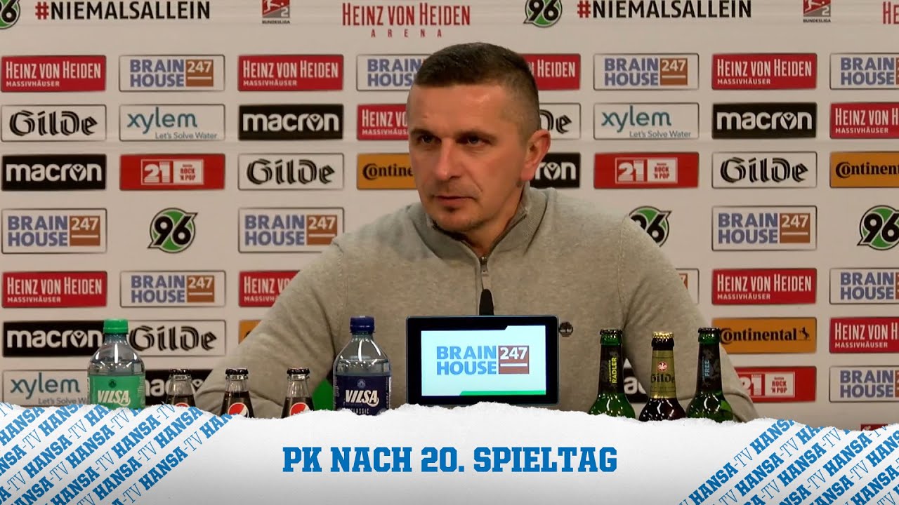 PK nach dem Spiel: Hannover 96 vs. F.C. Hansa Rostock | 2. Bundesliga