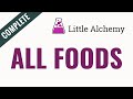 How to make all foods in little alchemy