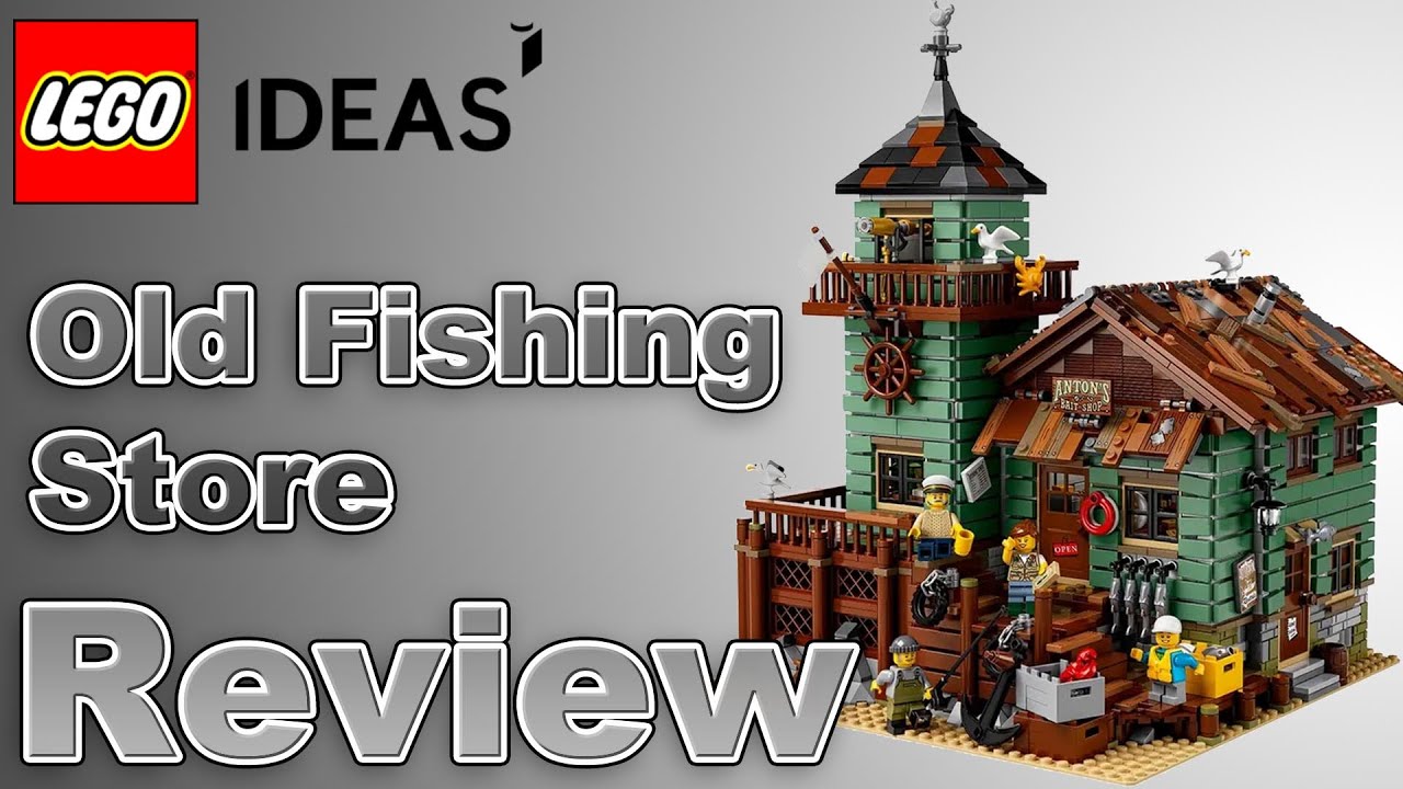 Speed Build & Review LEGO IDEAS Old Fishing Store