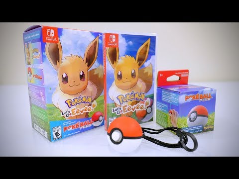 Video: Paket Let's Go Pikachu Dan Eevee Termasuk Pok Ball Plus Muncul