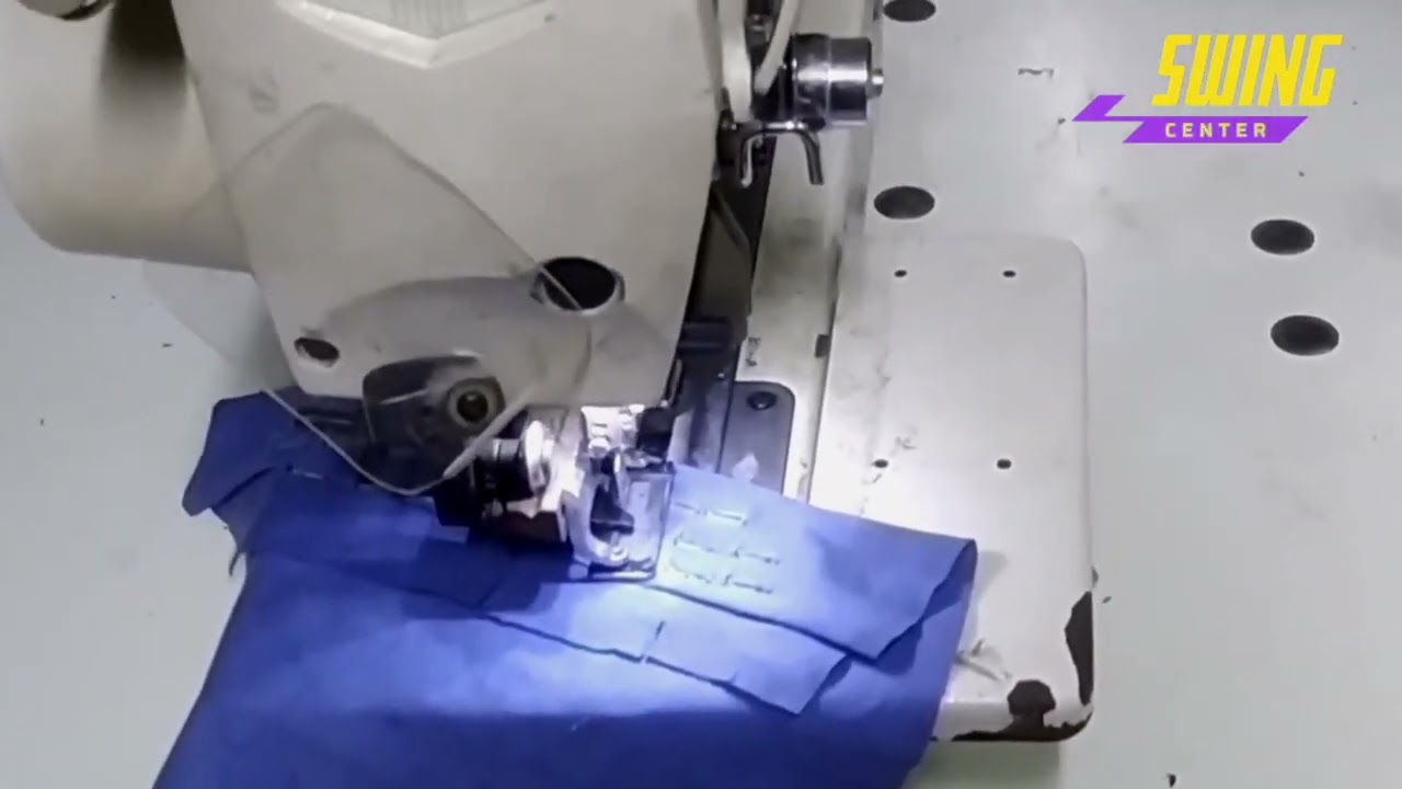 Juki LBH-1790A | Reset program Button hole machine Riaz akon ayat swing center 