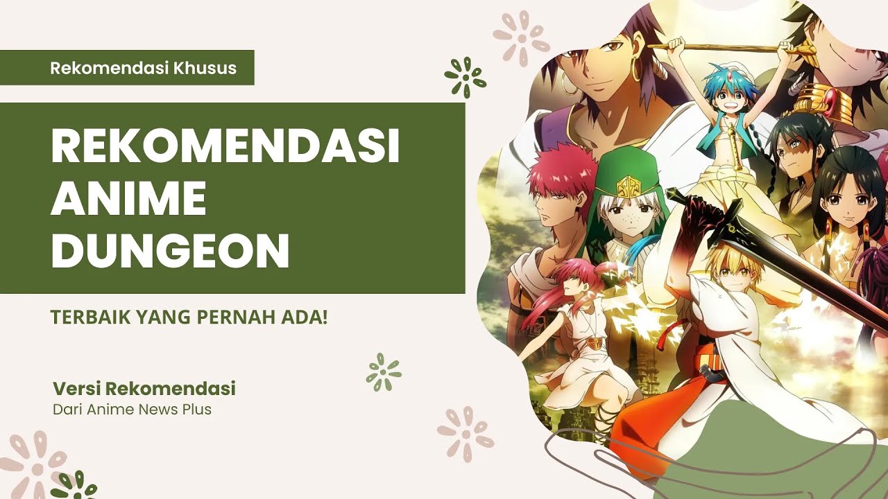 Rekomendasi Anime Dungeon Yang Wajib Kamu Tonton! | Recommended Dungeon ...