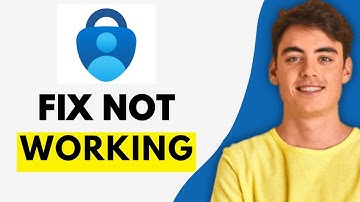 How To Fix Microsoft Authenticator App Not Working (QUICK FIX 2025)