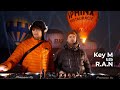 Key m b2b ran  live  radio intense ukraine balloon festival 4k  melodic techno dj mix 2021