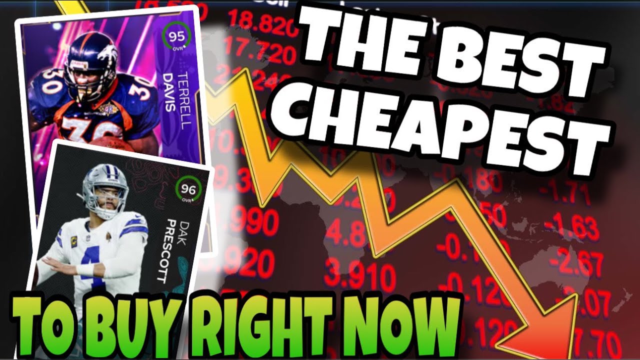 THE BEST CHEAPEST PLAYERS CARDS TO BUY RIGHT NOW MADDEN 24 BEST BUDGET