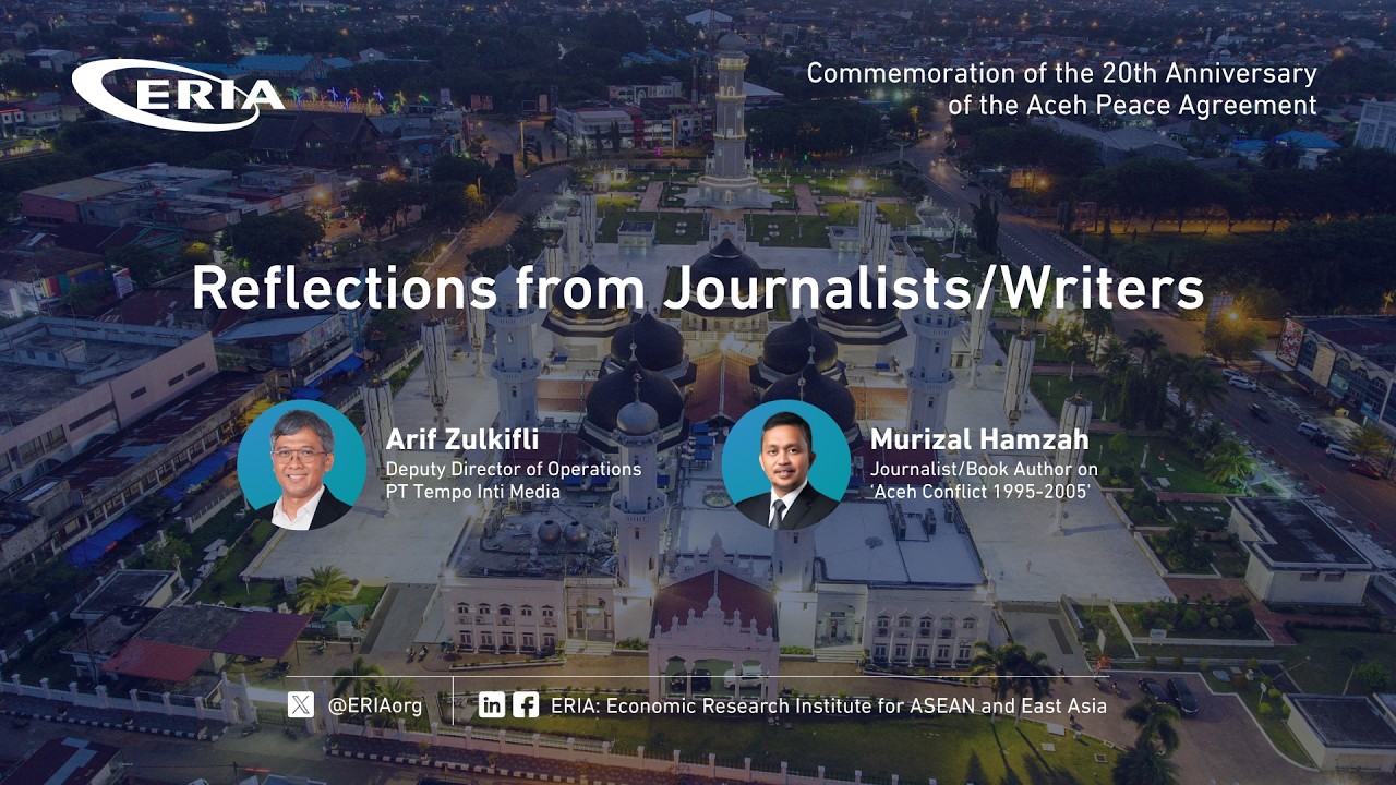 ERIA | Q&A Session of Reflections From Journalists/Writers