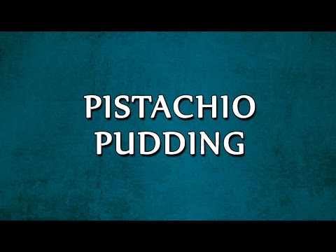 Pistachio Pudding | RECIPES | EASY TO LEARN