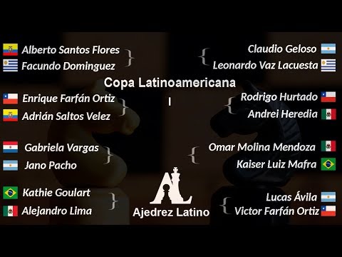 trucos de ajedrez para hacer jaque mate rapido 5to Match Copa Latinoamericana Ajedrez Latino Alberto Santos Flores(ECU) vs Facundo Dominguez(URU)